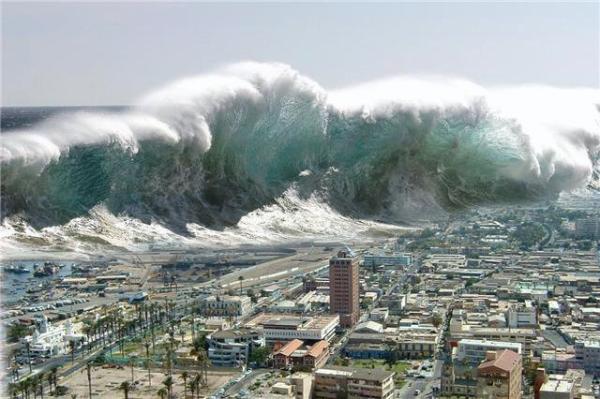 Como se forma um tsunami