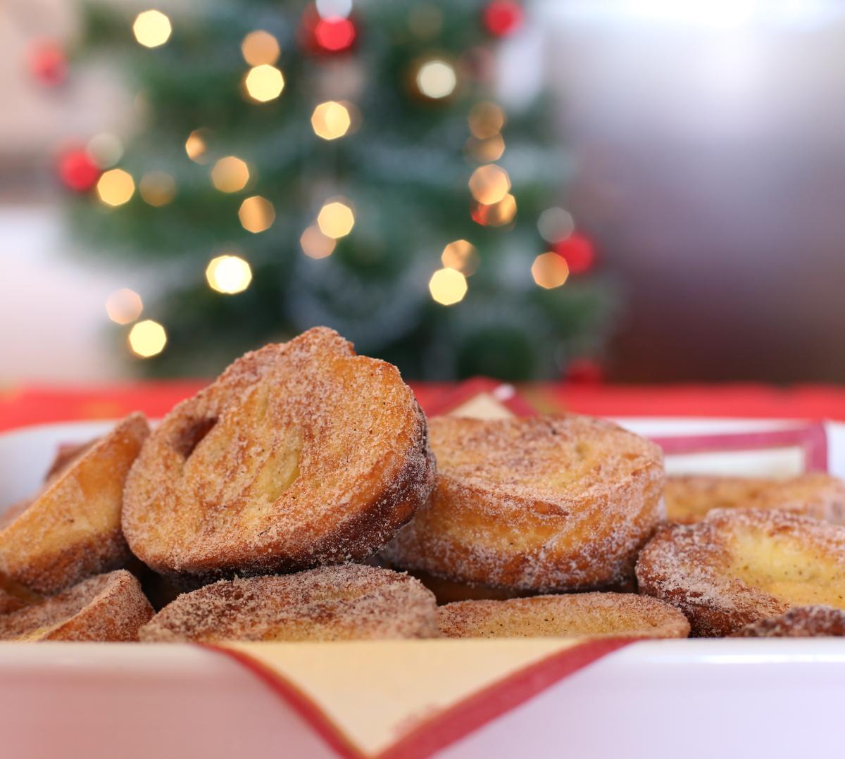 Como fazer rabanadas de Natal