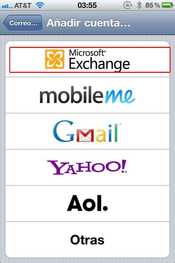 Como importar contatos do Google para o iPhone - Passo 3