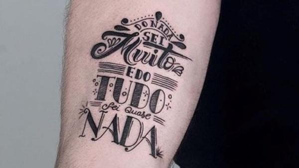 Frases para tatuagem masculina de todos os estilos - Frases tatuagem masculina - frases sobre a vida