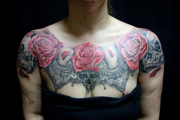 Qual o significado das tatuagens de rosas - Passo 5