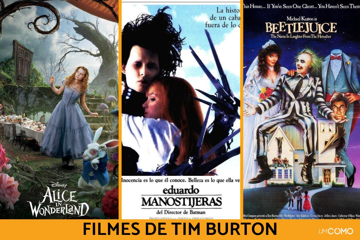Filmes do Tim Burton: ranking dos melhores