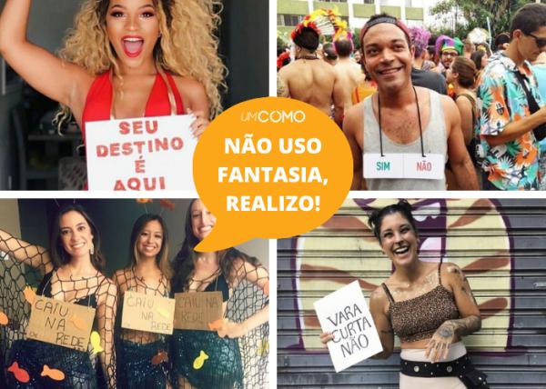 As melhores frases para plaquinhas de Carnaval