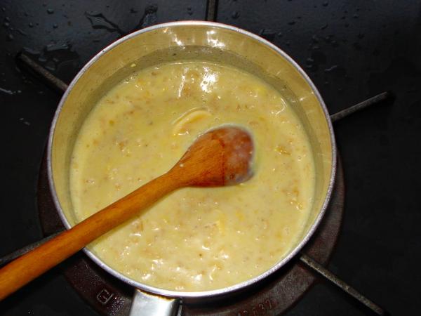 Como fazer brigadeiro de banana - Passo 2