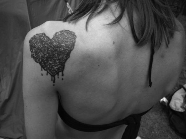Qual o significado das tatuagens de coração - Passo 3