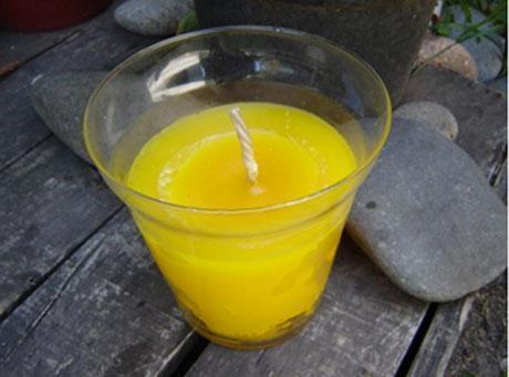 Como aproveitar as velas velhas - Passo 8