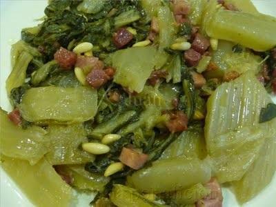Como cozinhar acelgas - Passo 1