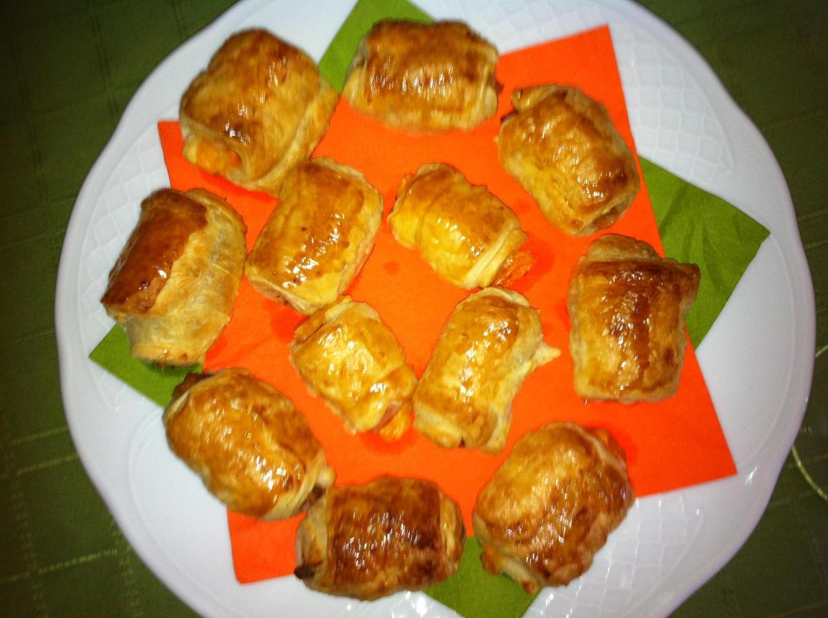 Como fazer salgadinhos de massa folhada