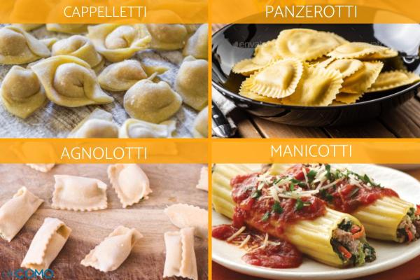 Tipos de macarrão: nomes, fotos usos -