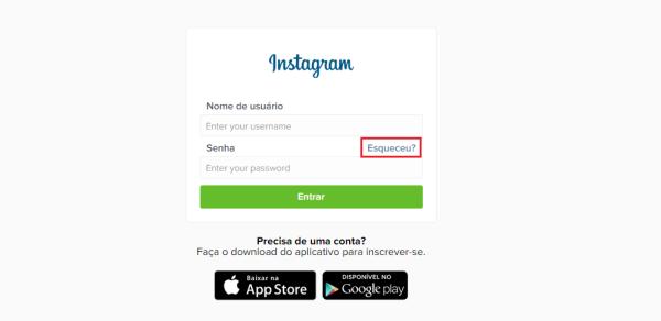 Como recuperar a minha senha do Instagram - Passo 7