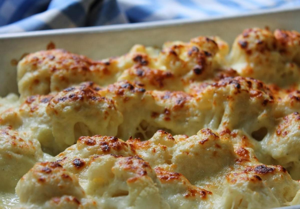 Como fazer couve-flor gratinada