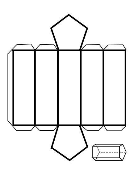 Como fazer um prisma com base pentagonal - Passo 1