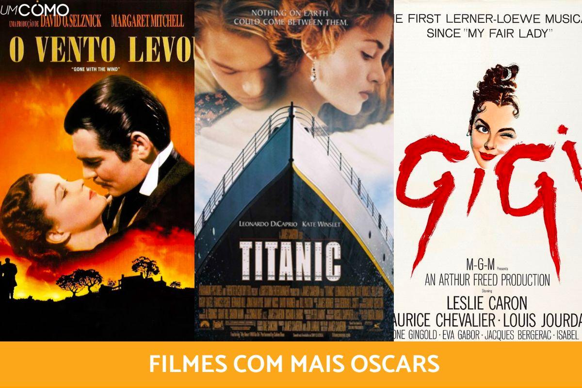 Filmes com mais Oscars