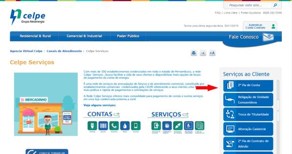 Como tirar 2ª via da Celpe - Como tirar 2ª via da Celpe pela internet