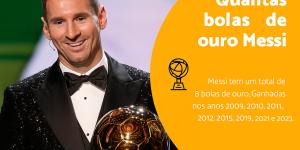 Quantas Bolas de Ouro o Messi tem?