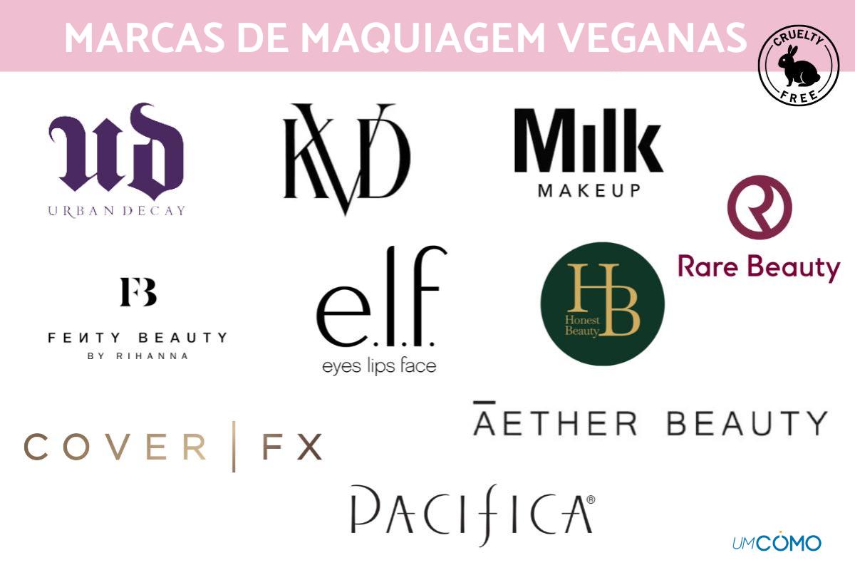 Marcas de maquiagem veganas