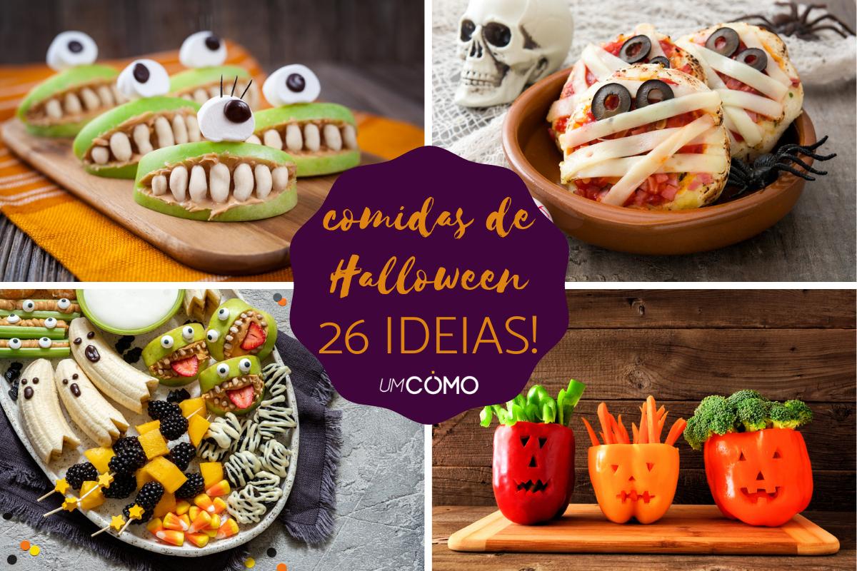 Comidas para festa de Halloween