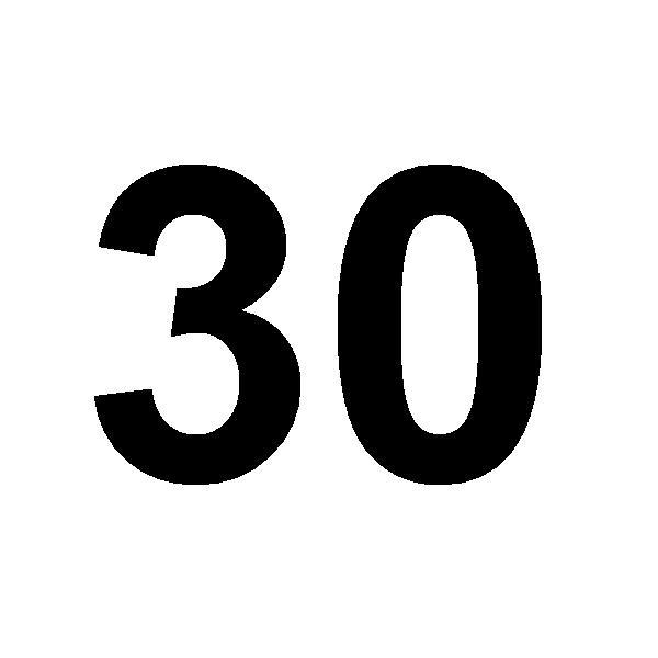 Como se escrevem os números de 1 a 30 em inglês