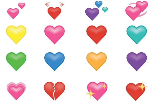 Significado das cores dos corações do Whatsapp
