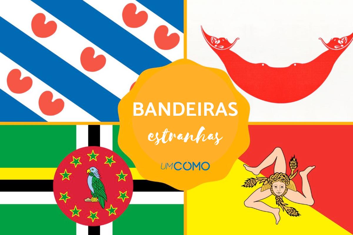 Bandeiras estranhas