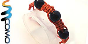 Como fazer uma pulseira macramé simples com miçangas