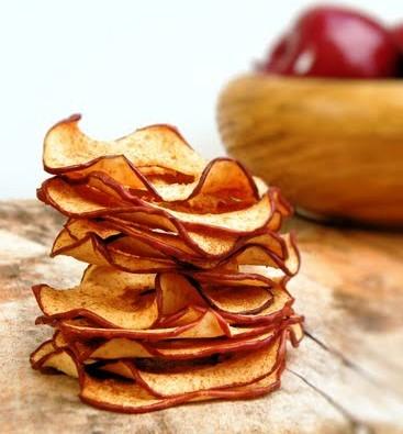 Como fazer chips de maçã