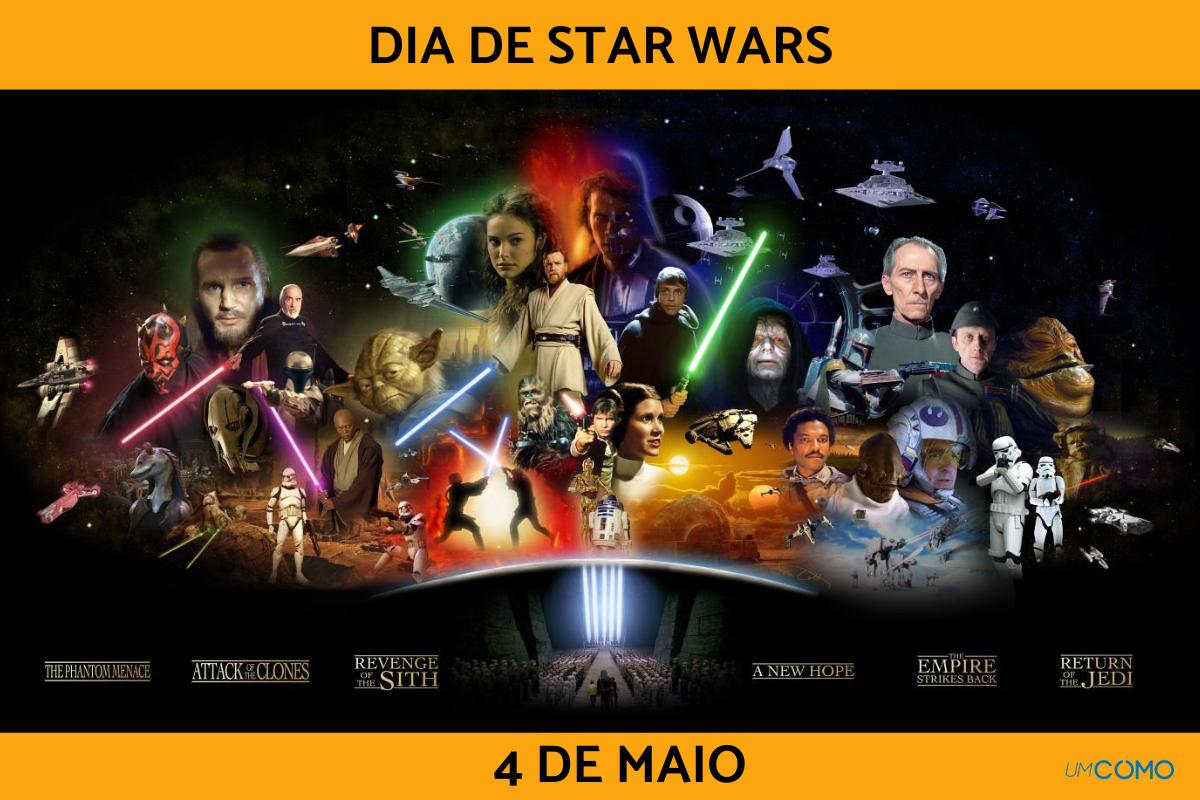 Dia de Star Wars: por que celebra dia 4 de maio?