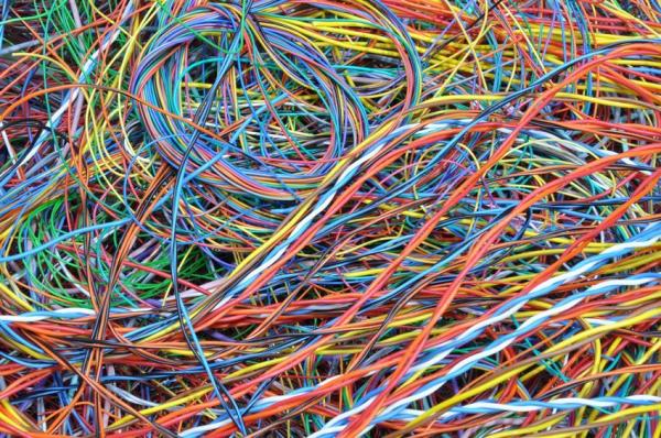 Como distinguir os cabos segundo a cor - O código de cores dos cabos