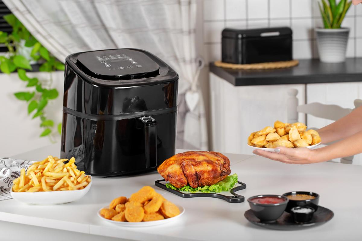 Receitas saudáveis na air fryer