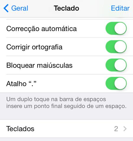 Como instalar Emoji - iPhone - Passo 1