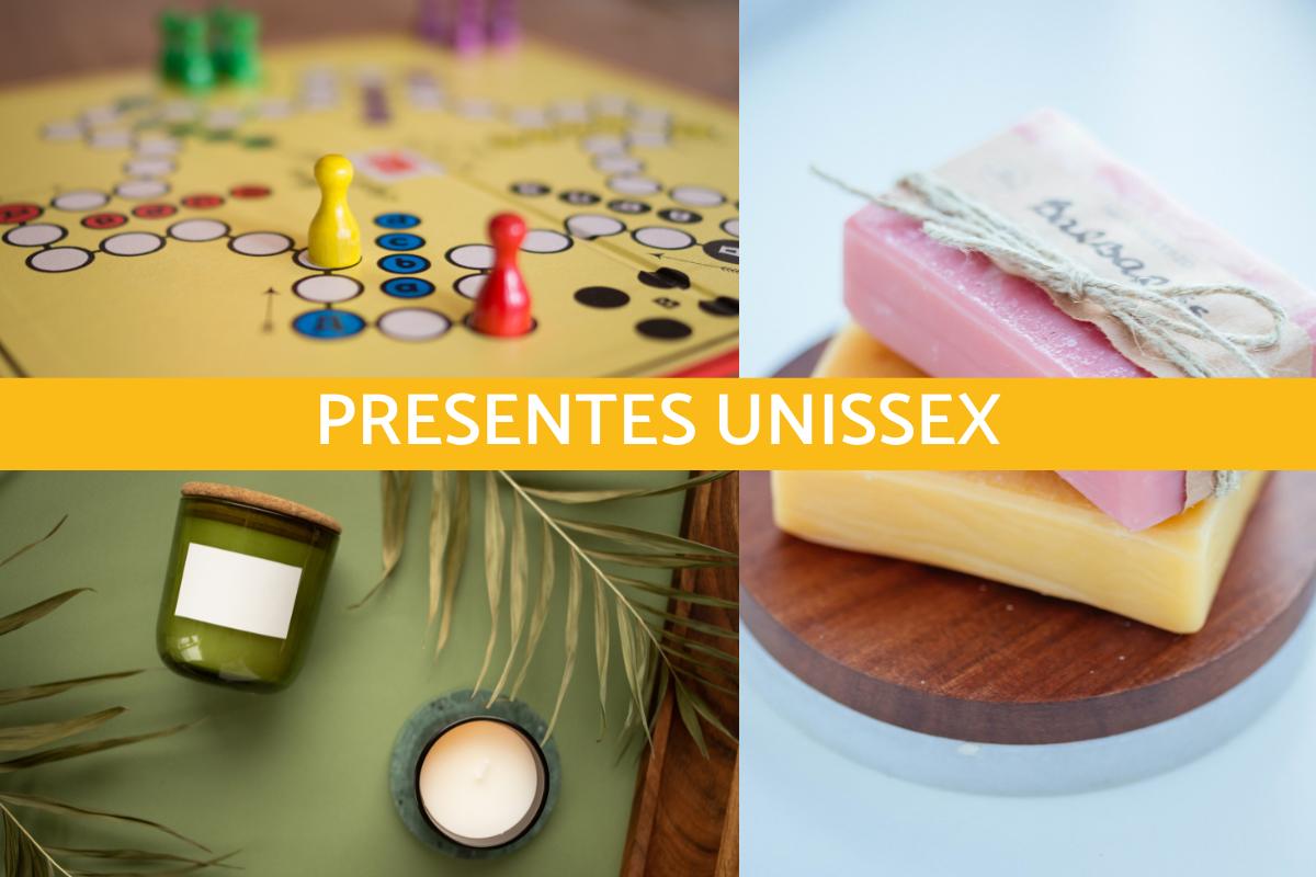 Presentes unissex baratos