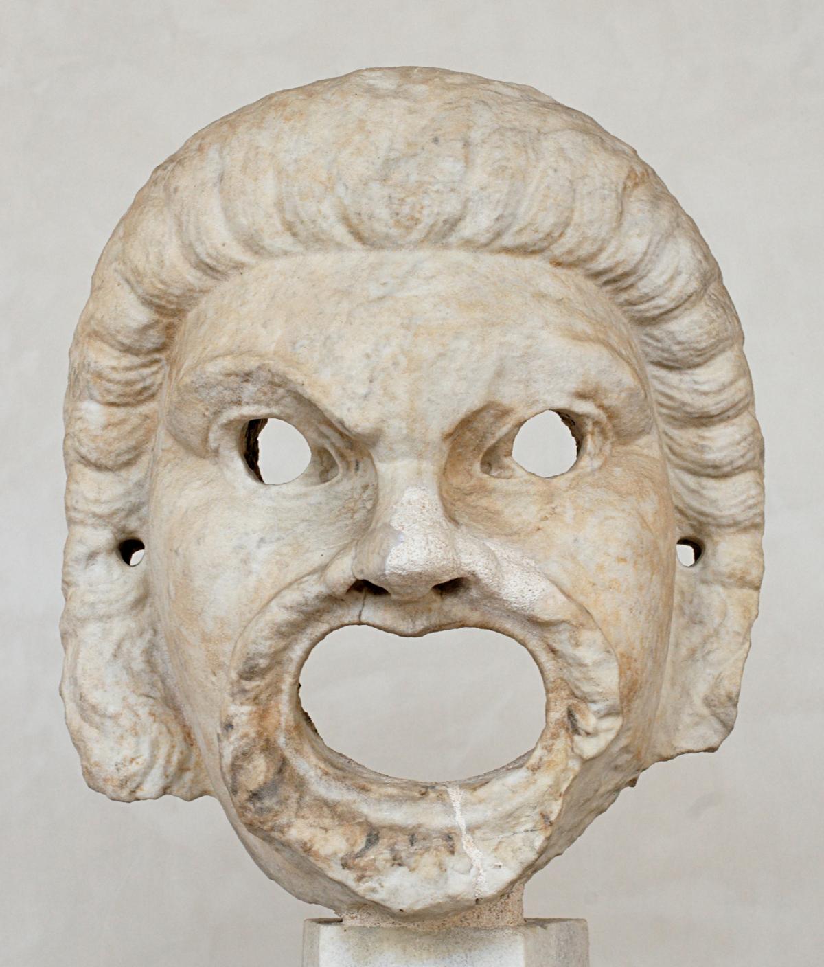 Qual o significado das máscaras gregas