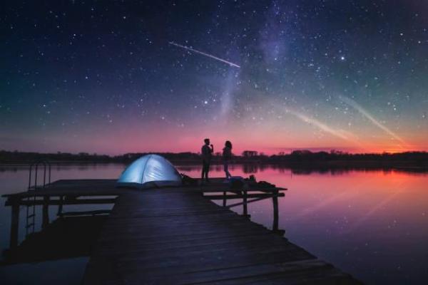 Presentes de 1 mês de namoro - Supresa de um mês namoro: dormir sob as estrelas