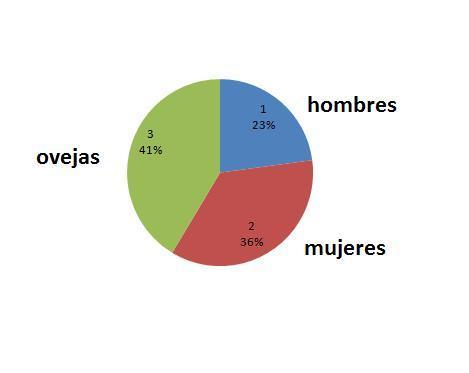 Como calcular os valores nos gráficos circulares - Passo 2