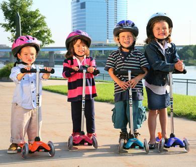 Como escolher um patinete infantil