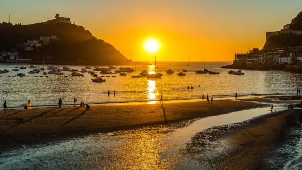 As melhores praias do mundo - Praia da Concha (San Sebastián, Espanha)