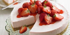 Como fazer cheesecake de morango