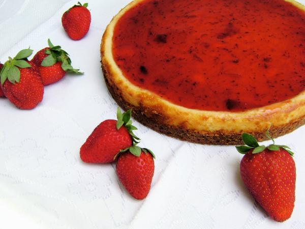 Como fazer cheesecake de morango - Passo 7