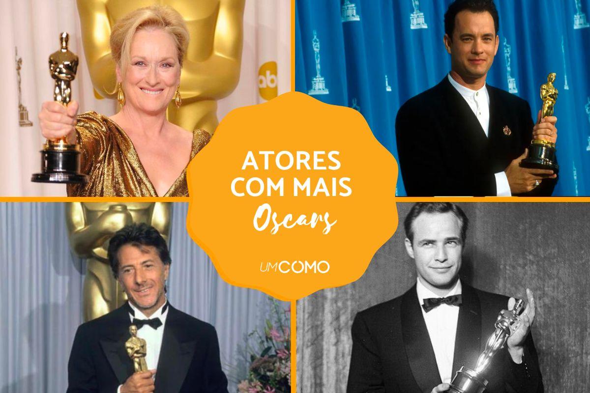 Atores com mais Oscars