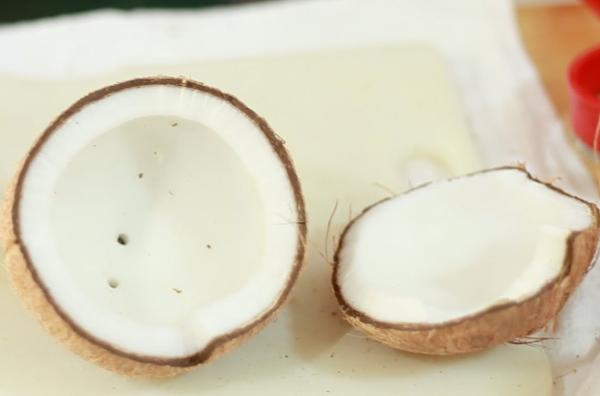Como fazer leite de coco caseiro - Passo 1
