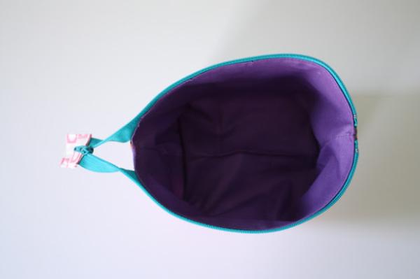 Como fazer um necessaire em tecido - Passo 6