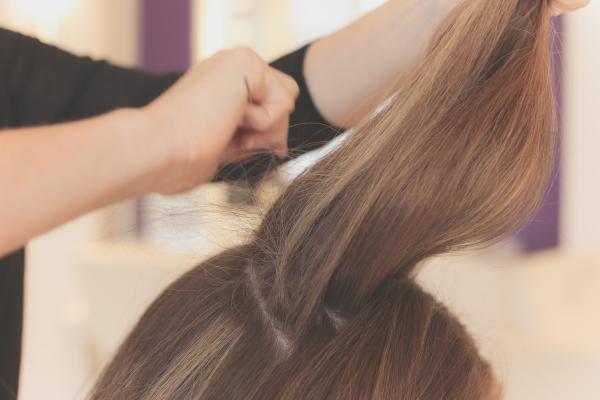 Como desfiar o cabelo - Passo 4