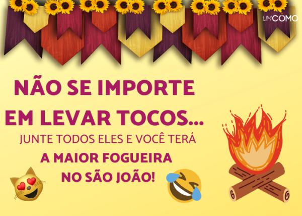 50 frases de São João - Legendas de Festa Junina - Frases de São João engraçadas