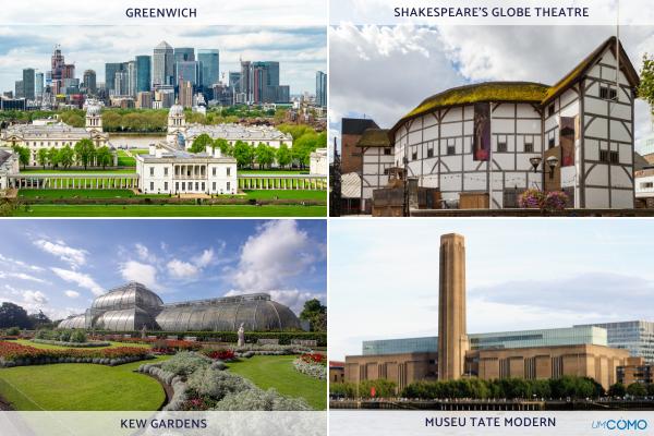 O que fazer em Londres em 3 dias: guia completo - Mais lugares para visitar em Londres em 3 dias