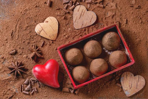 Tipos de bombons - Bombons trufados