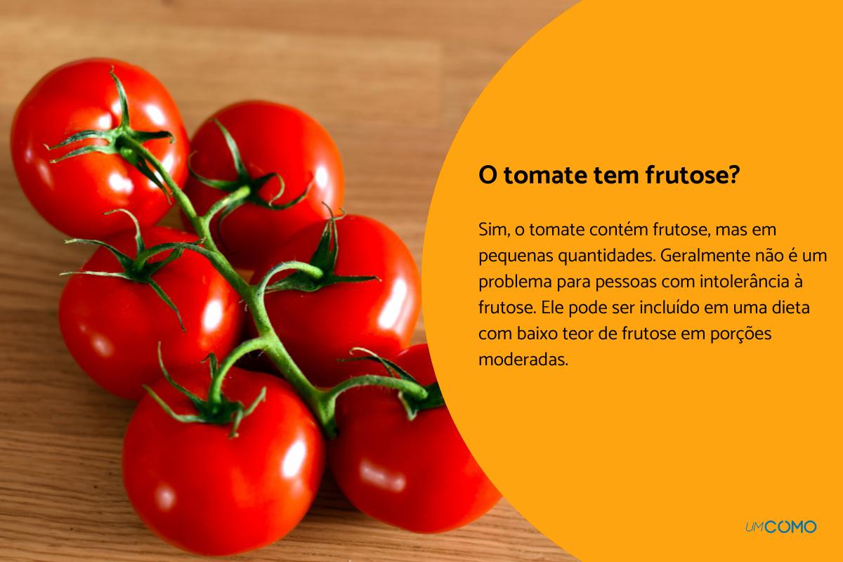 Tomate tem frutose?