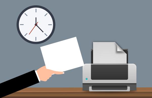 Como escanear um documento em uma impressora multifuncional