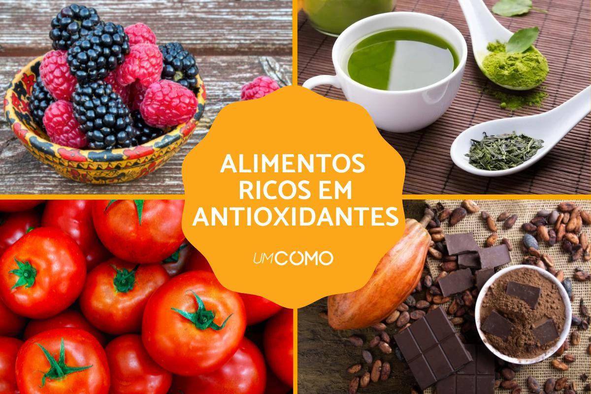 Alimentos ricos em antioxidantes