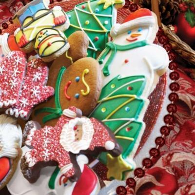 Como decorar biscoitos de Natal