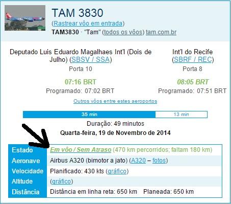 Como saber se meu voo vai atrasar - Passo 6